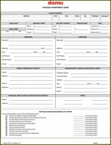 Apartment Lease Templates