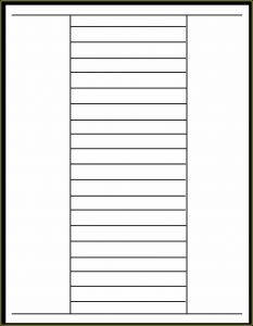 Avery 8 Tab Label Template