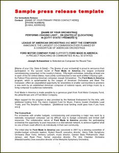 Band Press Kit Template Pdf