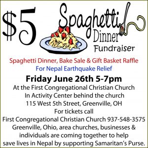 Benefit Dinner Tickets Template