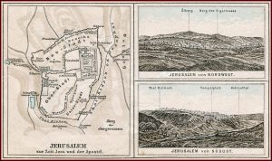 Bible Map Of Jerusalem