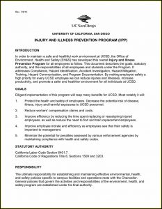 Cal Osha Iipp Requirements