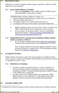 Cal Osha Iipp Sample