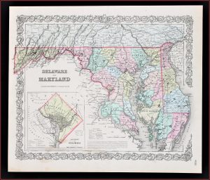 Chesapeake Bay Map Usa