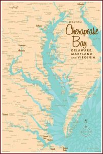 Chesapeake Bay Maps For Sale