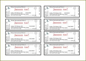 Event Ticket Template Free Download Word