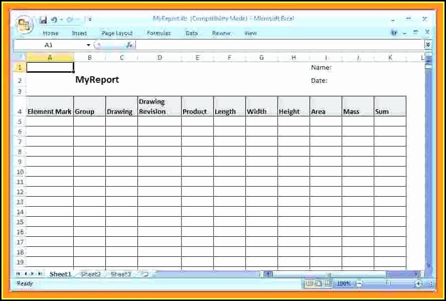 Excel Graphical Production Planning And Control Planner Template