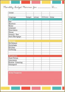 Expense Report Spreadsheet Template