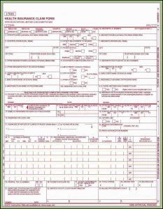 Free 1500 Form Template