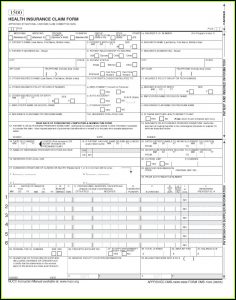 Free Blank Cms 1500 Form