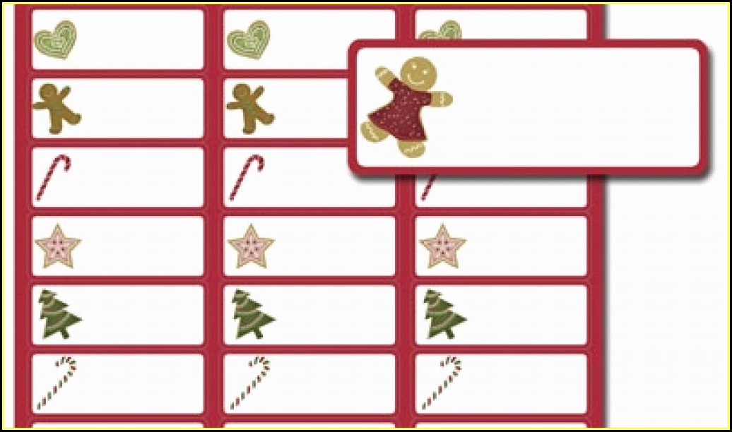 Free Christmas Label Templates Avery 5160