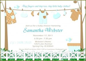 Free Digital Baby Shower Invitation Templates