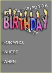 Free Download Templates For Invitation Cards