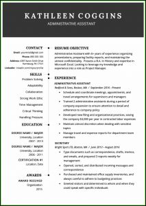 Free Functional Resume Template 2019