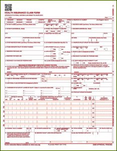 Free Hcfa 1500 Form