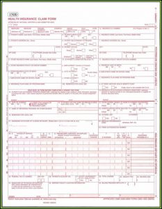 Free Hcfa 1500 Form Pdf