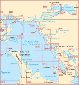 Free Nautical Maps Of Georgian Bay