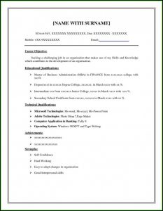 Free Quick Resume Builder