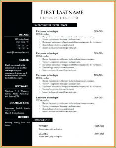 Free Resume Examples 2018