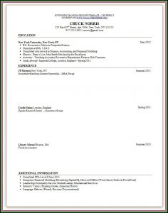 Free Resume Templates Pdf Download