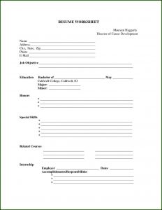 Free Resumes To Print