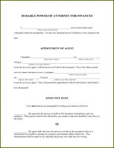 Free Revocation Of Power Of Attorney Form Florida