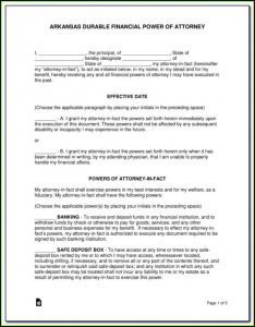 Free Revocation Of Power Of Attorney Form Texas