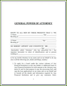 Free Revoke Power Of Attorney Form