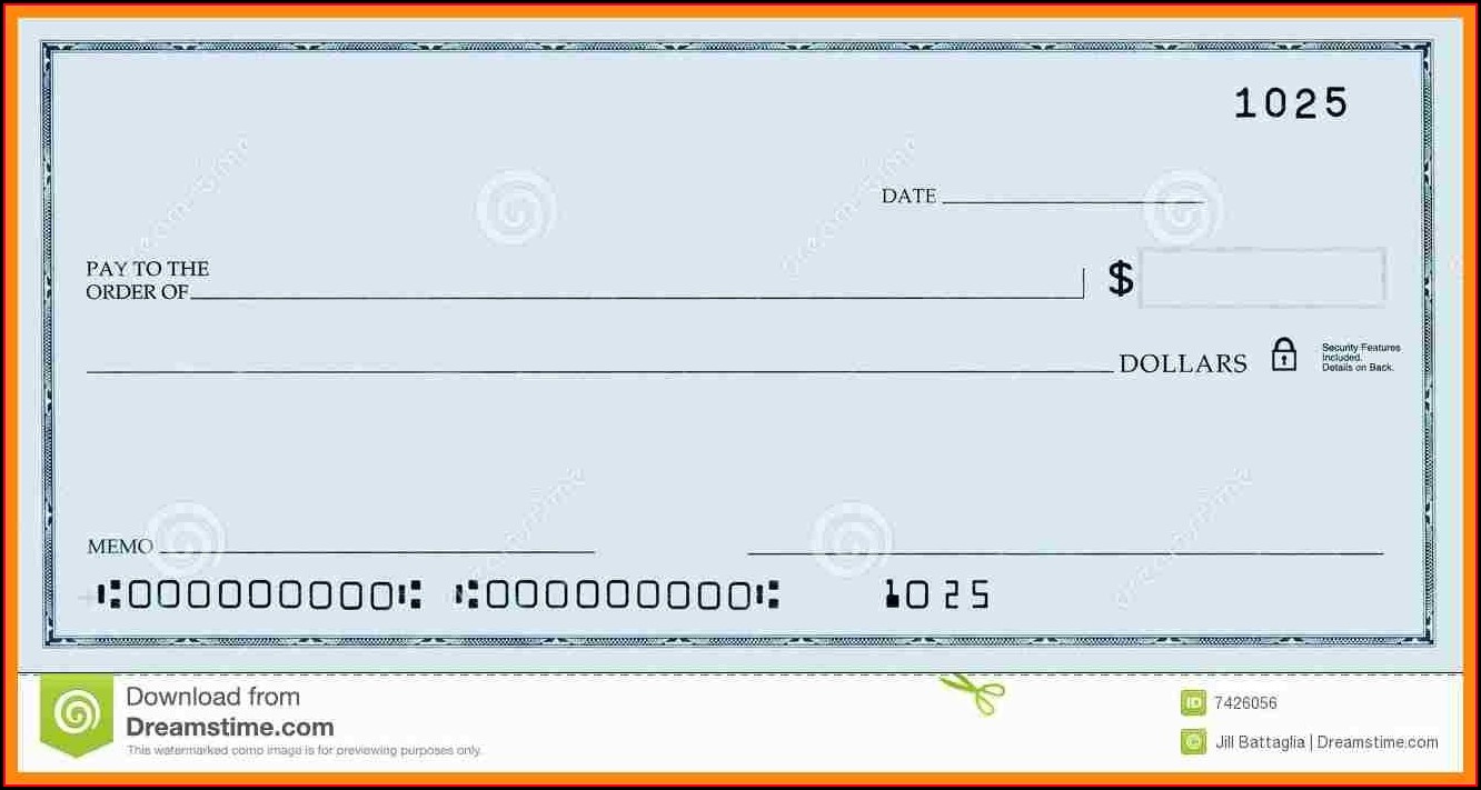 Giant Check Template Download