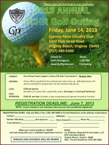 Golf Tournament Flyer Template Free