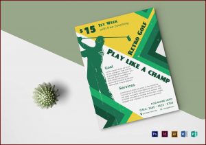 Golf Tournament Flyer Template Pdf