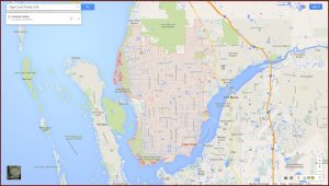 Google Map Cape Coral Florida
