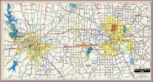 Google Map Of Dfw Metroplex