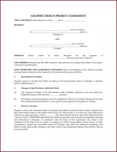 Graphic Design Contract Template