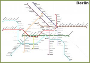 Hop On Hop Off Berlin Route Map