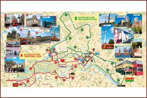 Hop On Hop Off Berlin Tour Map