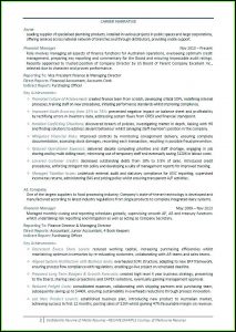 Hr Manager Cv Template Word