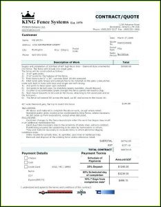 Hvac Contractor Forms