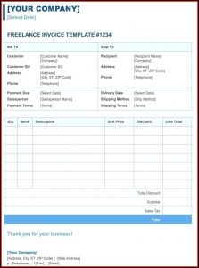 Hvac Invoice Examples