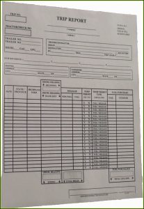 Ifta Trip Report Form