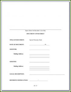 Iowa Warranty Deed Form Free
