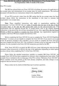 Irs 501c3 Short Form