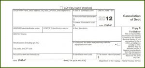 Irs Cancellation Of Debt Form 982