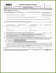 Irs Forms 9465 Instructions