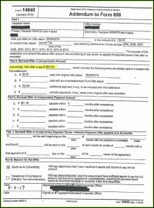 Irs Offer In Compromise Form 656