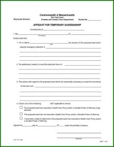 Kansas Temporary Guardianship Forms