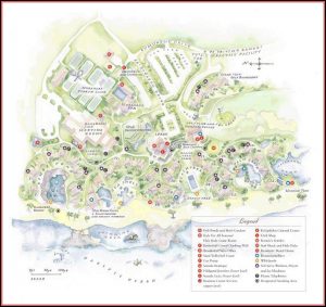 Kona Coast Resort Building Map
