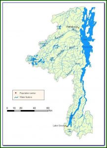 Lake St Clair Fishing Hot Spots Map