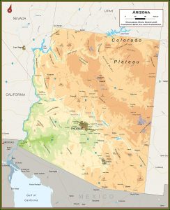 Laminated State Wall Maps