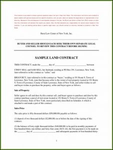 Land Contract Example Michigan